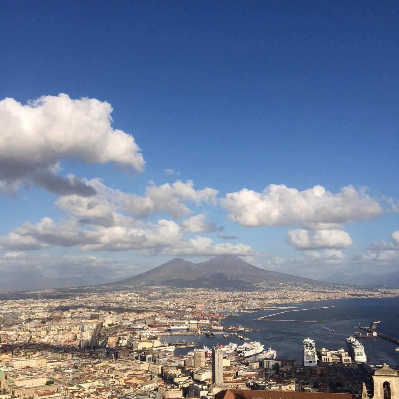 Vesuvio and Golf of Naples