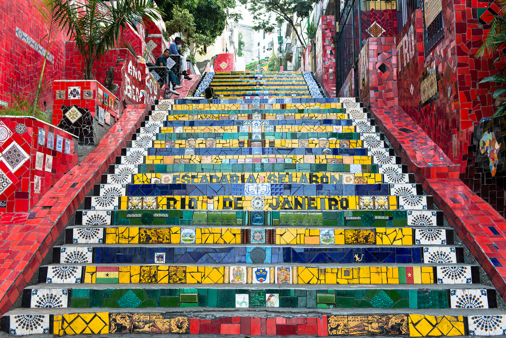 Escadaria Selaron Rio De Janeiro