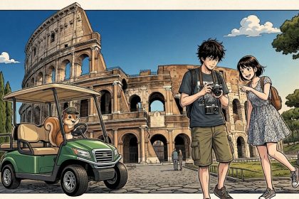 Golfcar tour