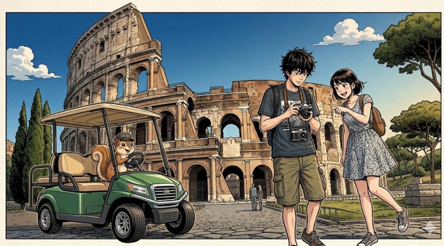 Golfcar tour