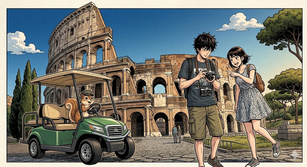 Golfcar tour